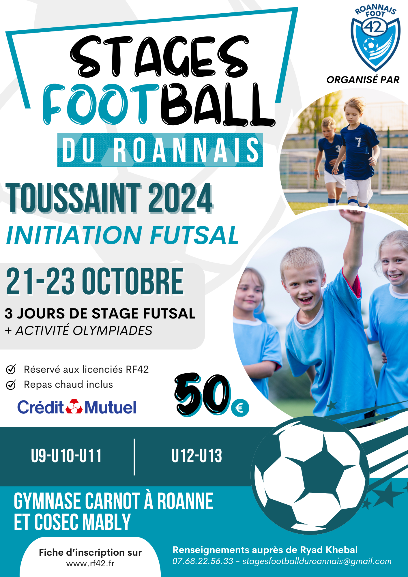 Affiche Stages Toussaint 2024 A4